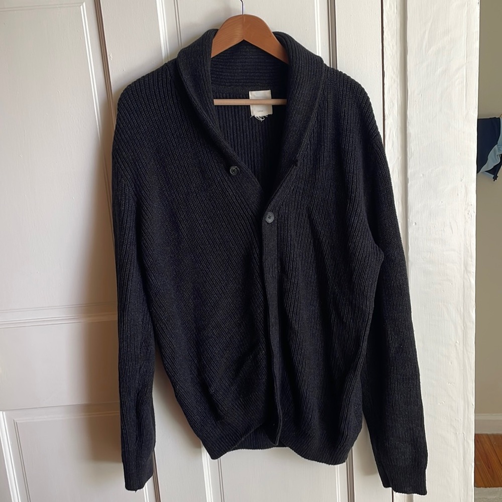 H&M shawl collar cardigan sweater